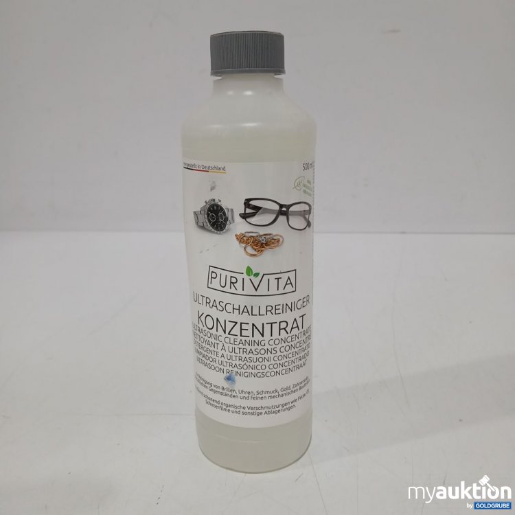 Artikel Nr. 920093: PURIVITA Ultraschallreiniger Konzentrate