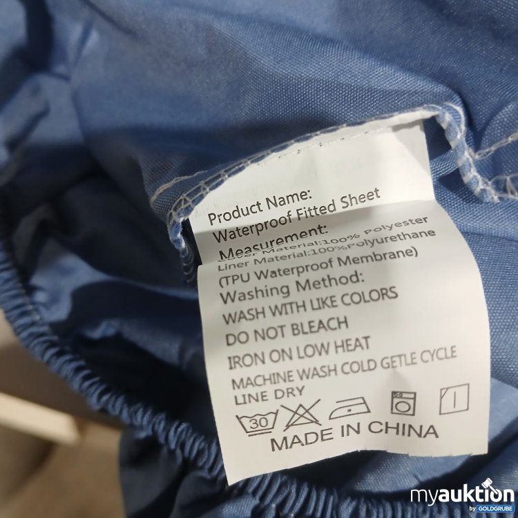 Artikel Nr. 930093 Artikel Nr. 930093: Waterproof Fitted Sheet