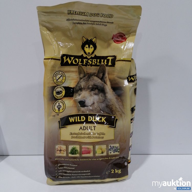 Artikel Nr. 950093 Artikel Nr. 950093: Wolfsblut Adult Wild Duck2kg