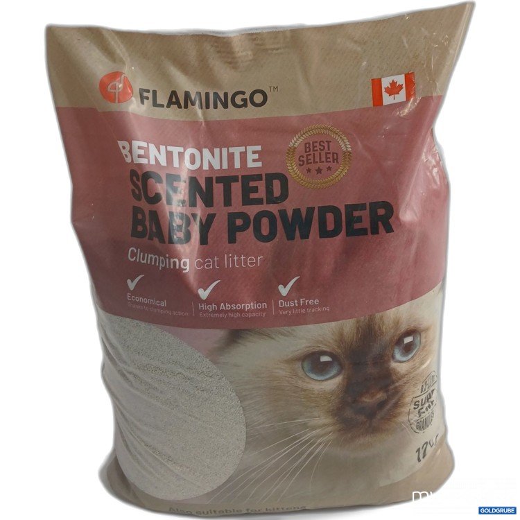Artikel Nr. 951093: Flamingo Betonite Scented Baby Powdee 12kg 