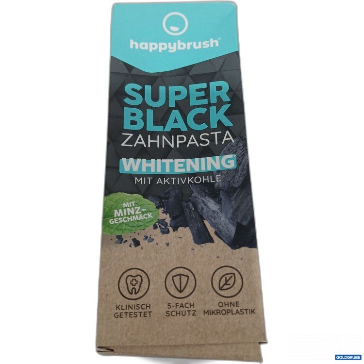 Artikel Nr. 954093: Happybrush Super Black Zahnpasta 75ml 