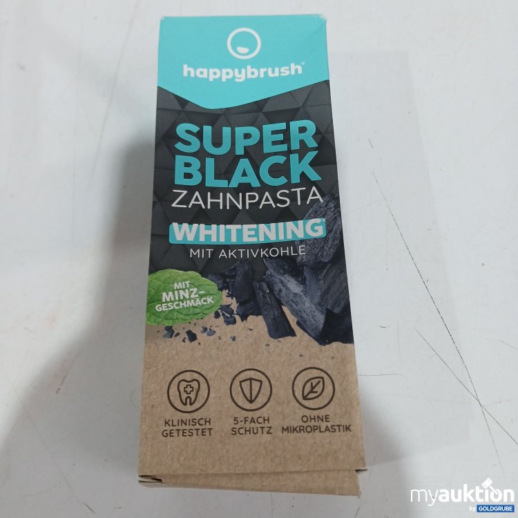 Artikel Nr. 954093: Happybrush Super Black Zahnpasta 75ml 