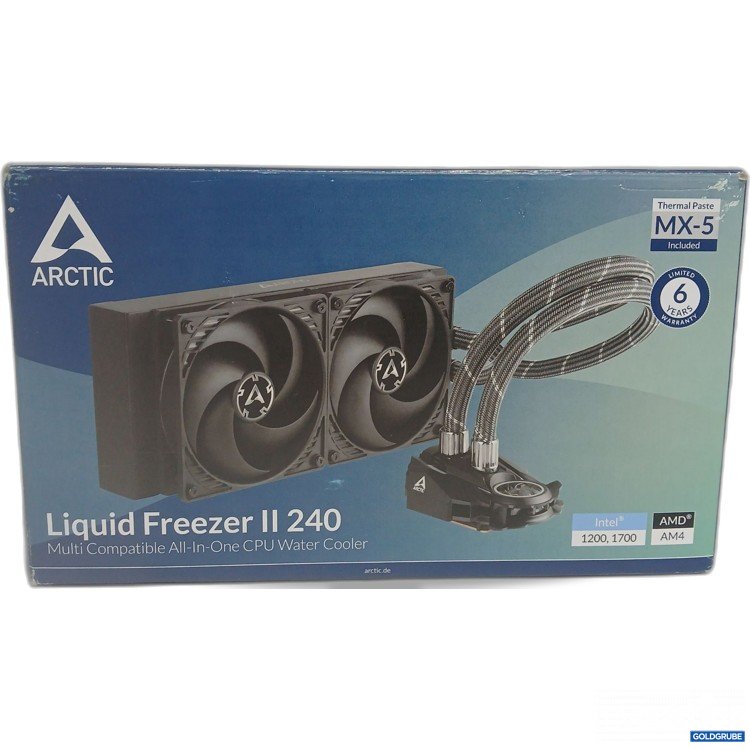 Artikel Nr. 956093: Arctic Liquid Freezer II 240 Multi Compatible All-In-One CPU Water Cooler 