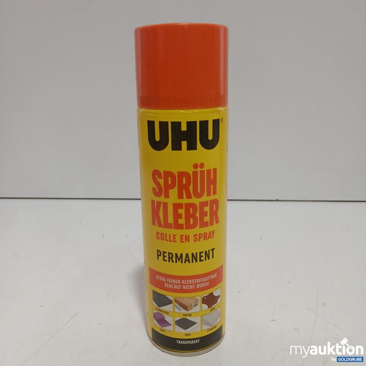 Artikel Nr. 959093: Uhu Sprüh kleber Permanent Transparent 500ml 