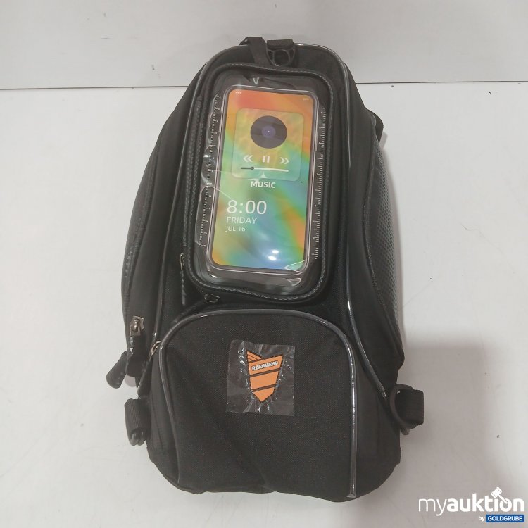 Artikel Nr. 989093: Rzahuahu Motorrad-Tankrucksack schwarz ca 35x19cm 
