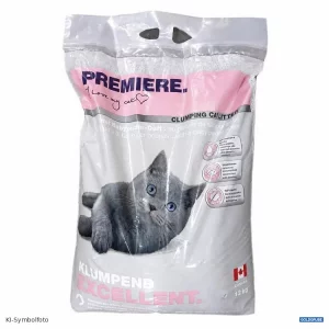 Artikel Nr. 461093: PREMIERE. Katzenstreu Klumpend Excellent 12 kg