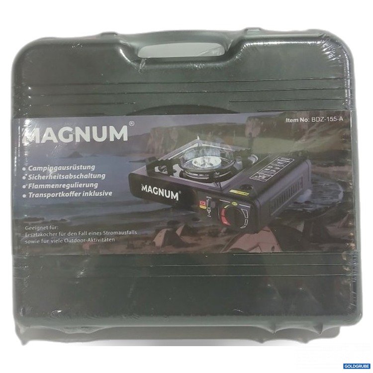 Artikel Nr. 448094: MAGNUM Campingkocher mit Transportkoffer BDZ-155-A