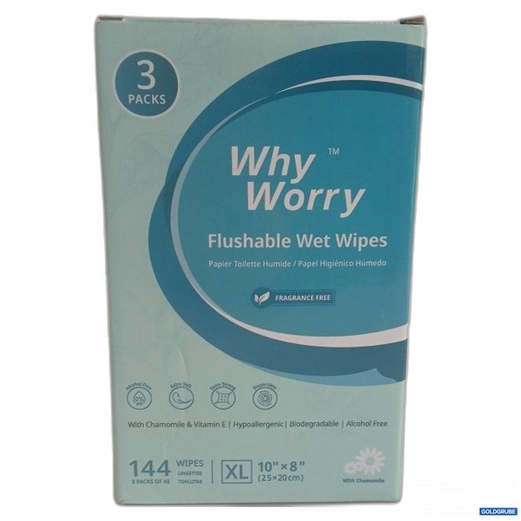 Artikel Nr. 462094 Artikel Nr. 462094: Why Worry Flushable Wet Wipes XL