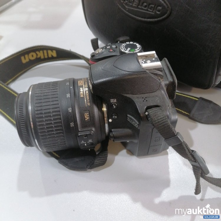 Artikel Nr. 721094: Nikon DX D3200 Kamera mit Caselogic Tasche