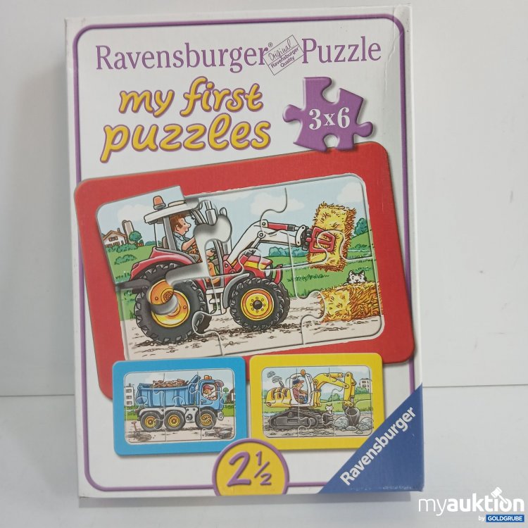 Artikel Nr. 832094 Artikel Nr. 832094: Ravensburger my First Puzzles 3x6