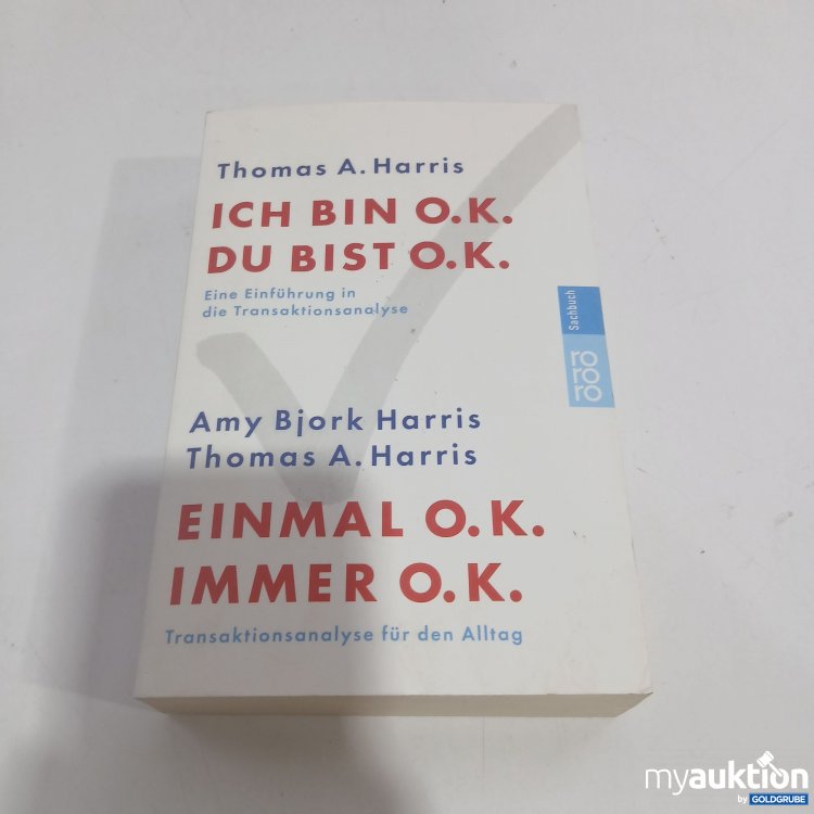 Artikel Nr. 834094 Artikel Nr. 834094: Ich bin O.K. Buch