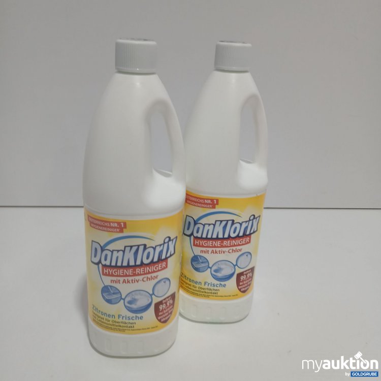 Artikel Nr. 851094: DanKlorix Hygiene-Reiniger 2x1,5l