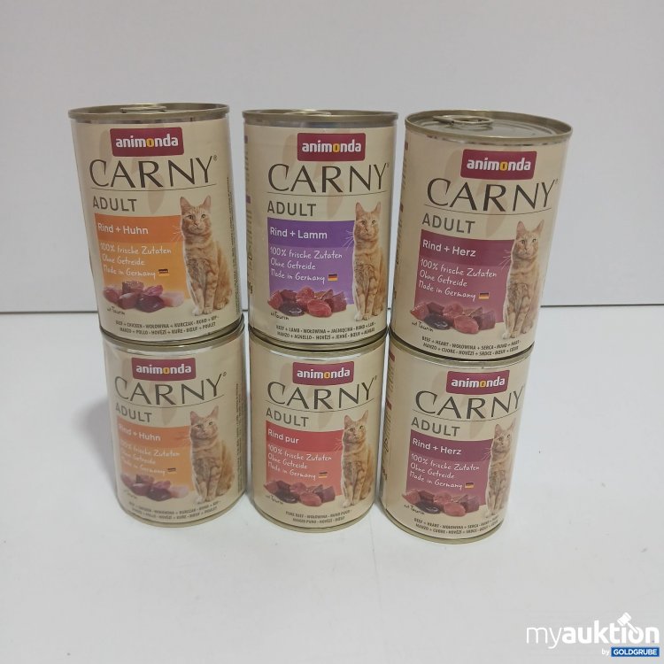 Artikel Nr. 852094: Animonda Carny Katzenfutter 6x400g