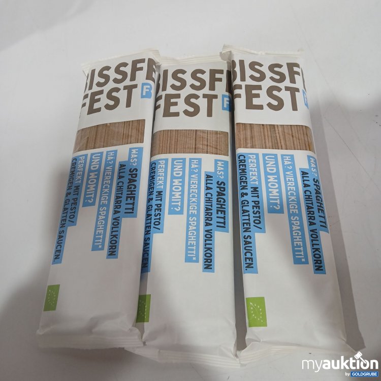 Artikel Nr. 858094 Artikel Nr. 858094: Bissfest Spaghetti Alla Chitarra Vollkorn je 500g