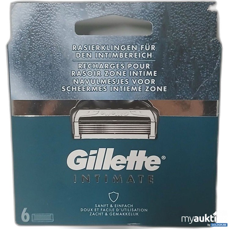 Artikel Nr. 913094: Gillette Intimate 6 Klingen
