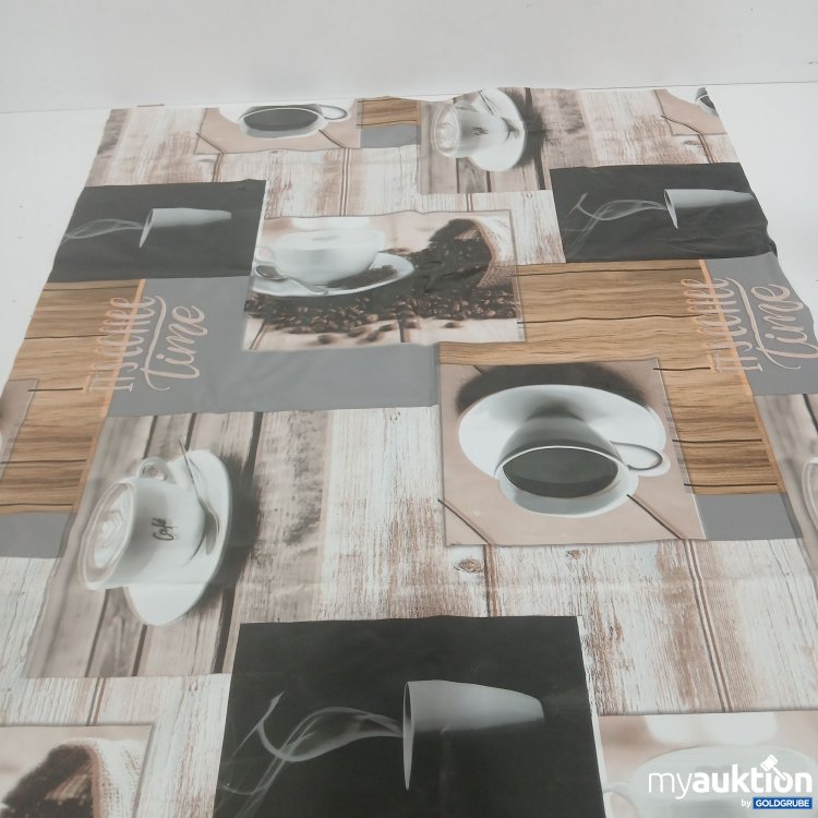 Artikel Nr. 933094 Artikel Nr. 933094: Tischtuch Kunststoff "Its Coffee Time" ca 140x73cm