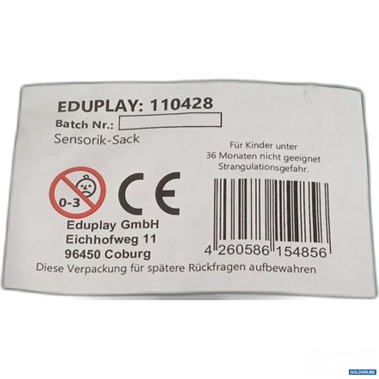Artikel Nr. 939094: Eduplay Sensorik-Sack