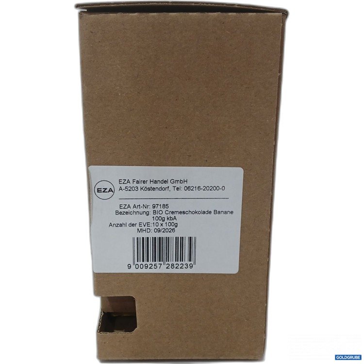 Artikel Nr. 972094: EZA Bio Cremeschokolade Banane 10×100g