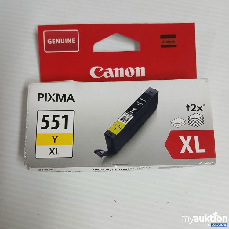 Artikel Nr. 978094 Artikel Nr. 978094: Canon PIXMA 551 Y XL