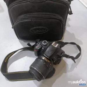 Auktion Nikon DX D3200 Kamera mit Caselogic Tasche