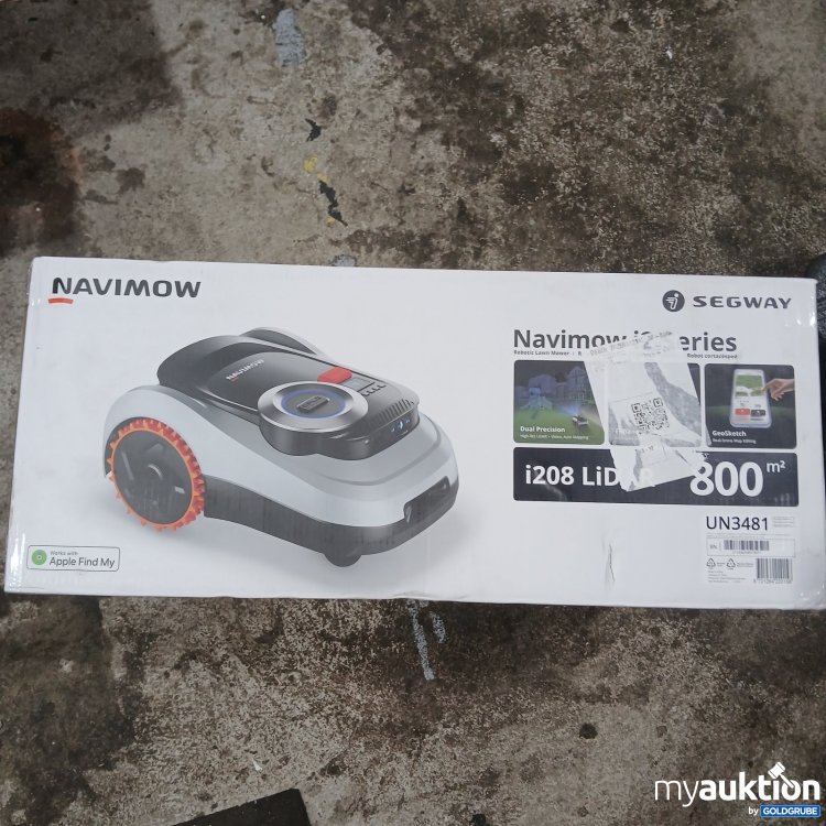 Artikel Nr. 445095 Artikel Nr. 445095: Segway Navimow i 208 LiDAR Mähroboter 800 m²