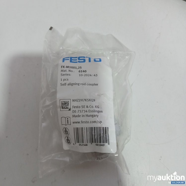 Artikel Nr. 518095 Artikel Nr. 518095: Festo FK-M10x1,25 6140 Self-aligning rod coupler