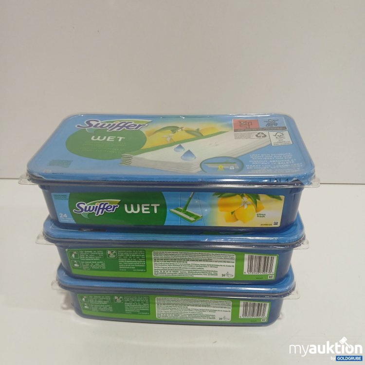 Artikel Nr. 814095 Artikel Nr. 814095: Swiffer Wet 3x 24 Tücher
