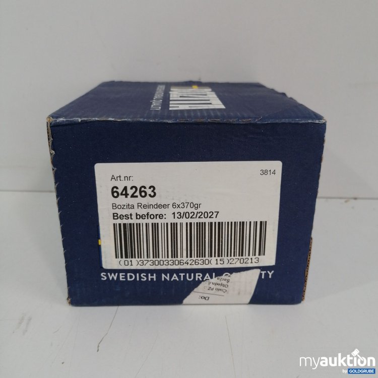 Artikel Nr. 840095 Artikel Nr. 840095: Bozita Reindeer 6x370g