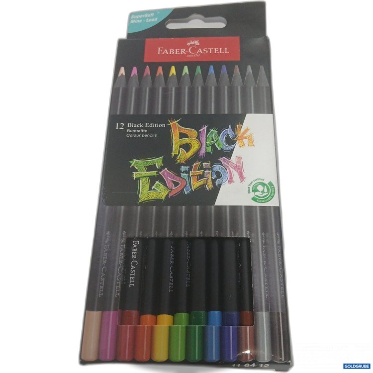 Artikel Nr. 883095: Faber-Castell 12 Black Edition Buntstifte 