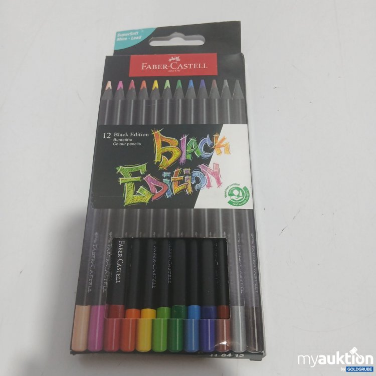 Artikel Nr. 883095: Faber-Castell 12 Black Edition Buntstifte 