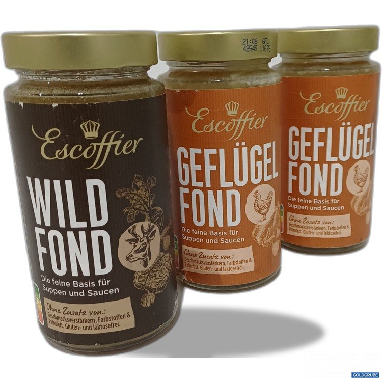 Artikel Nr. 886095: Escoffier Fond diverse Sorten 3x400ml