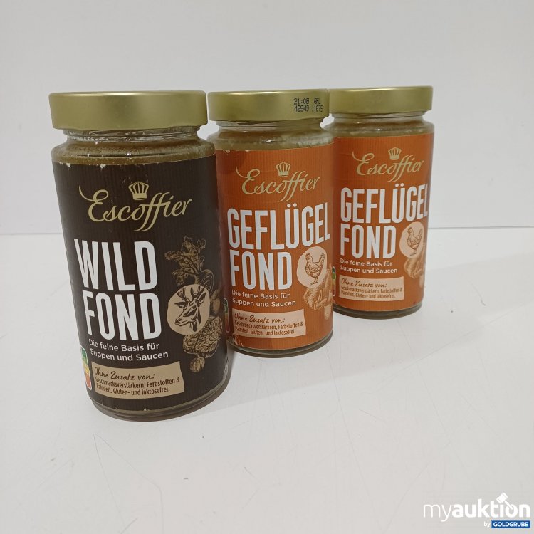 Artikel Nr. 886095: Escoffier Fond diverse Sorten 3x400ml