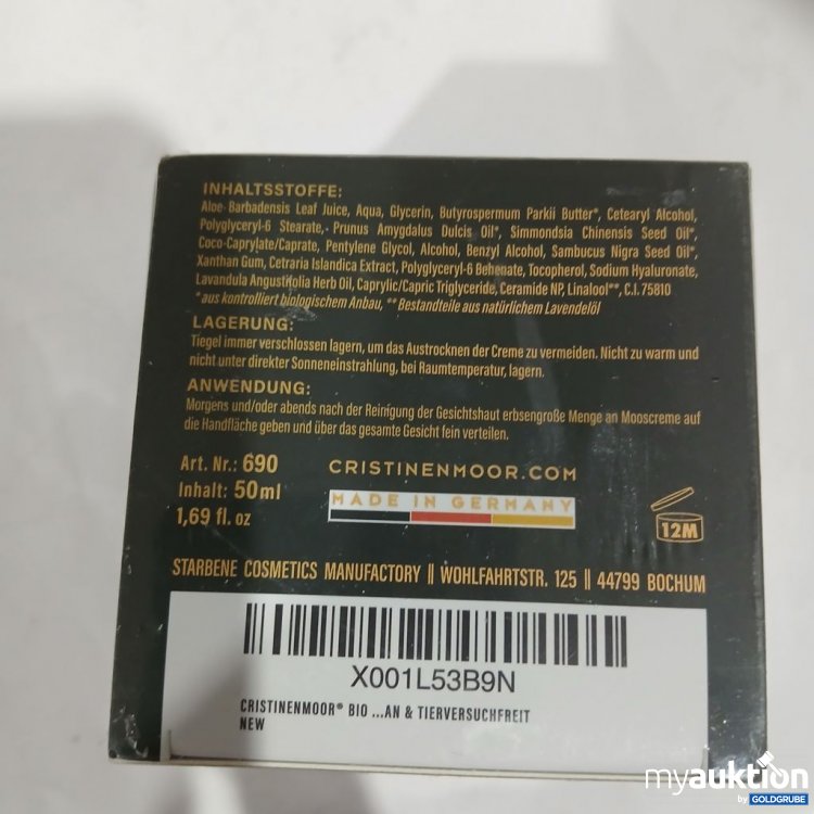 Artikel Nr. 918095: Cristinen Moor Bio Moos Hyaluron & Ceramide 50 ml