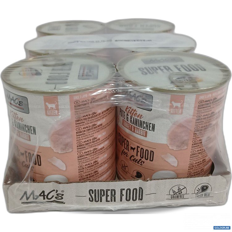Artikel Nr. 967095: Mac's Kitten Pute&Kaninchen 6x800g 