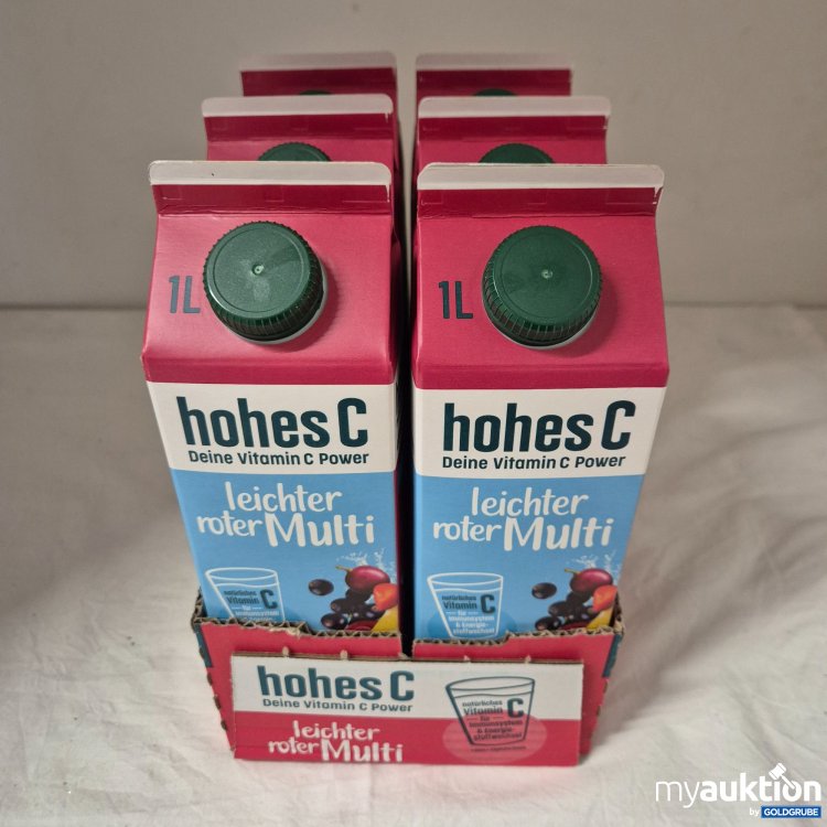 Artikel Nr. 396096: 6er Pack hohes C leichter roter Multi