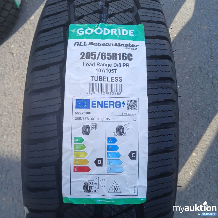 Artikel Nr. 441096 Artikel Nr. 441096: Goodride AllSeasonMaster SW613 205/65R16C 107/105T Load Range D/8 PR