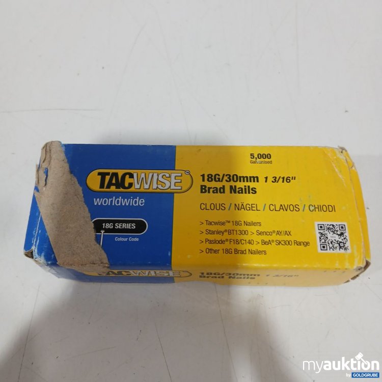 Artikel Nr. 920096: TACWISE 18G/30mm Brad Nails