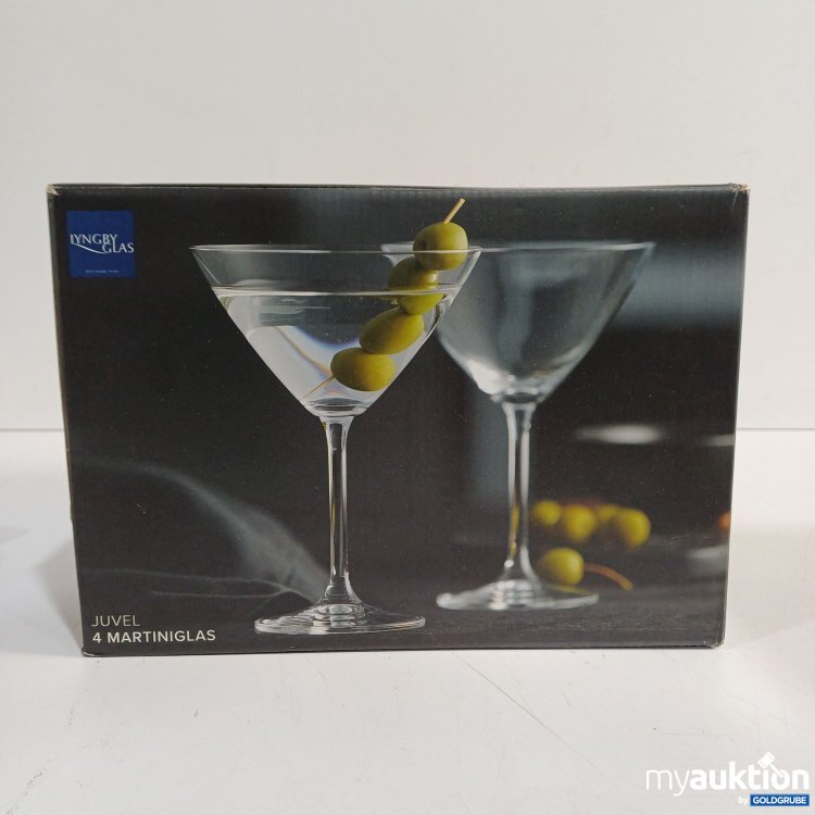 Artikel Nr. 962096: Lyngby Glas Juvel 4x Martiniglas 