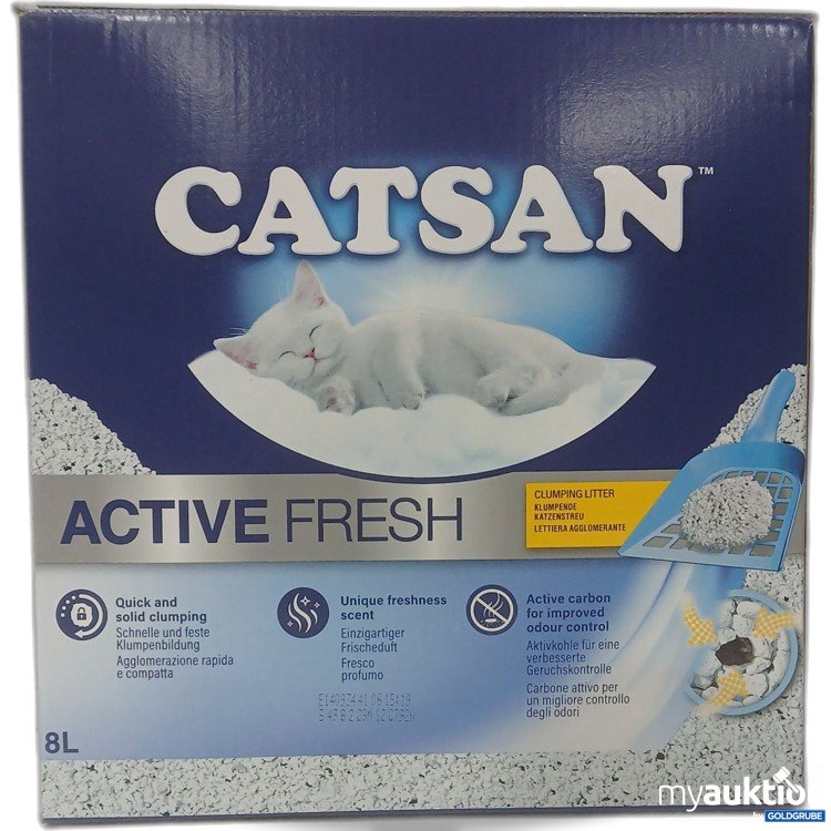 Artikel Nr. 980096 Artikel Nr. 980096: Catsan Active Fresh Clumping Litter 8L