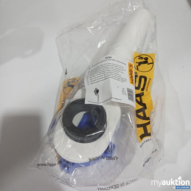 Artikel Nr. 443097: Haas PE-Urinalabsaugesiphon OHA 6290 senkrecht DN50 