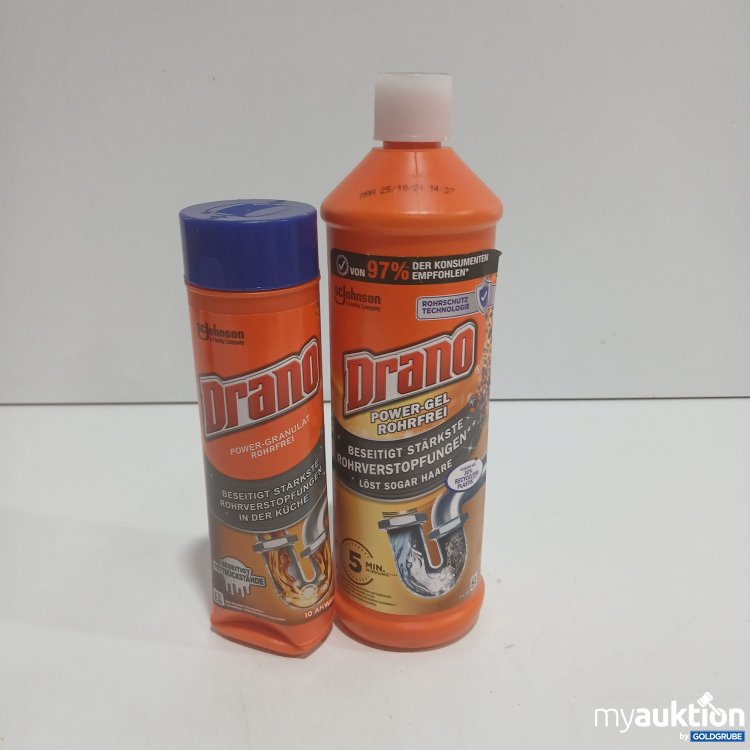 Artikel Nr. 814097 Artikel Nr. 814097: Drano Power Rohrfrei 1x500g, 1x1000ml
