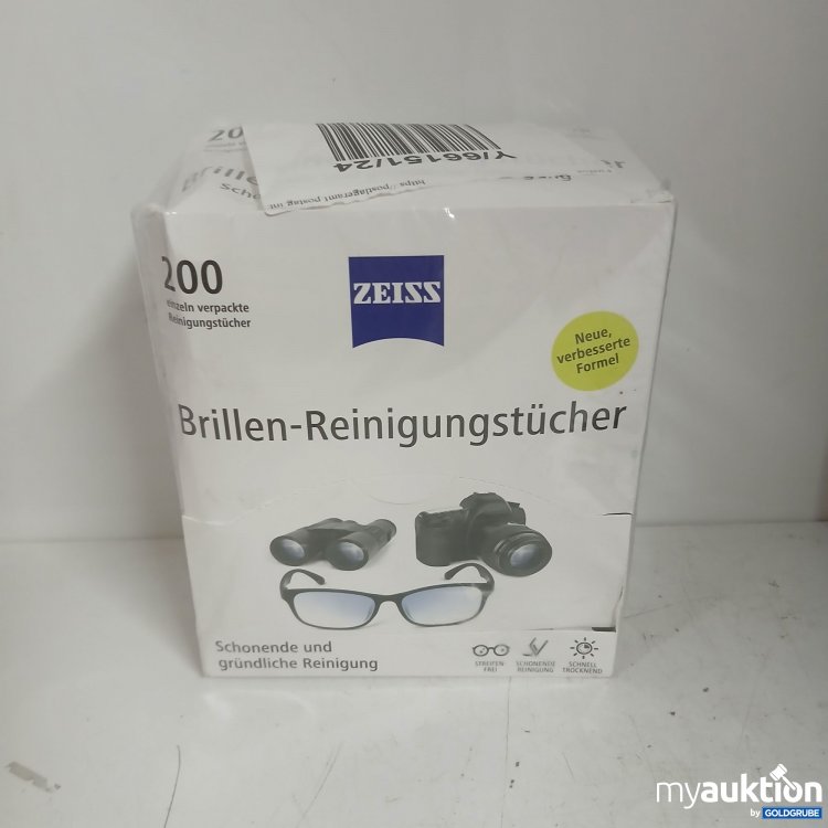 Artikel Nr. 828097 Artikel Nr. 828097: Zeiss Brillen-Reinigungstücher 200x