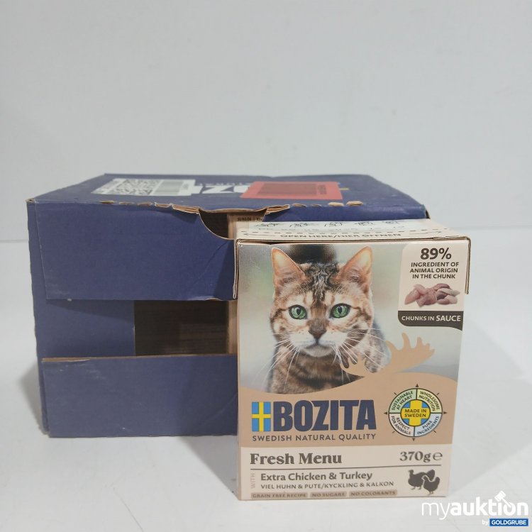 Artikel Nr. 859097: Bozita Katzenfutter Chicken & Turkey 6x370g