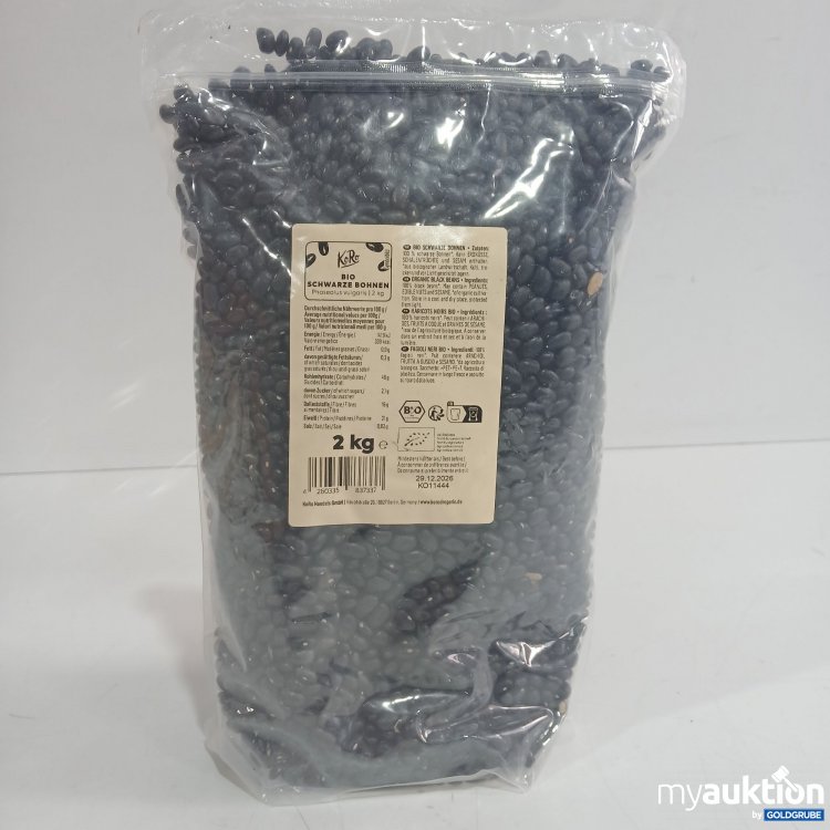 Artikel Nr. 873097: KoRo Bio schwarze Bohnen 2kg 