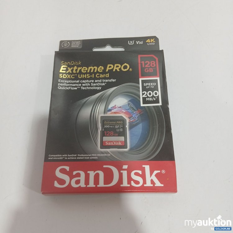 Artikel Nr. 877097: SanDisk Extreme Pro SDXC 128GB