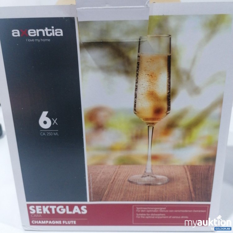 Artikel Nr. 916097: Axentia Sektglas 4Stk