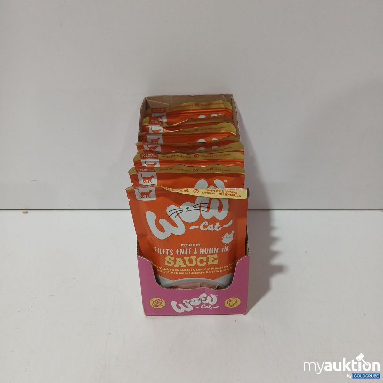 Artikel Nr. 957097: Wow Cat Filets in Sauce Ente & Huhn 8×85g