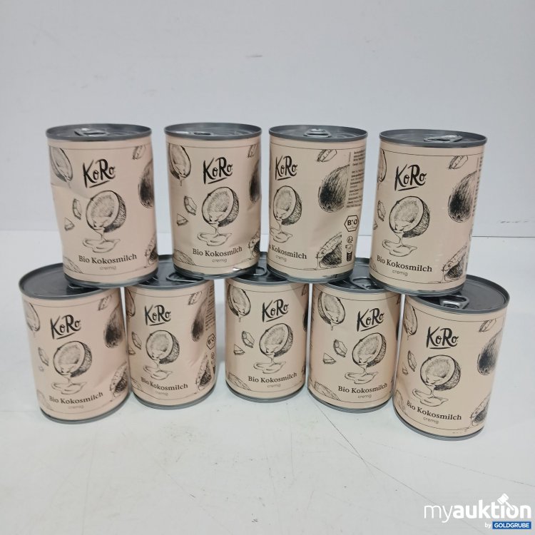 Artikel Nr. 961097: KoRo Bio Kokosmilch cremig 9x 400ml