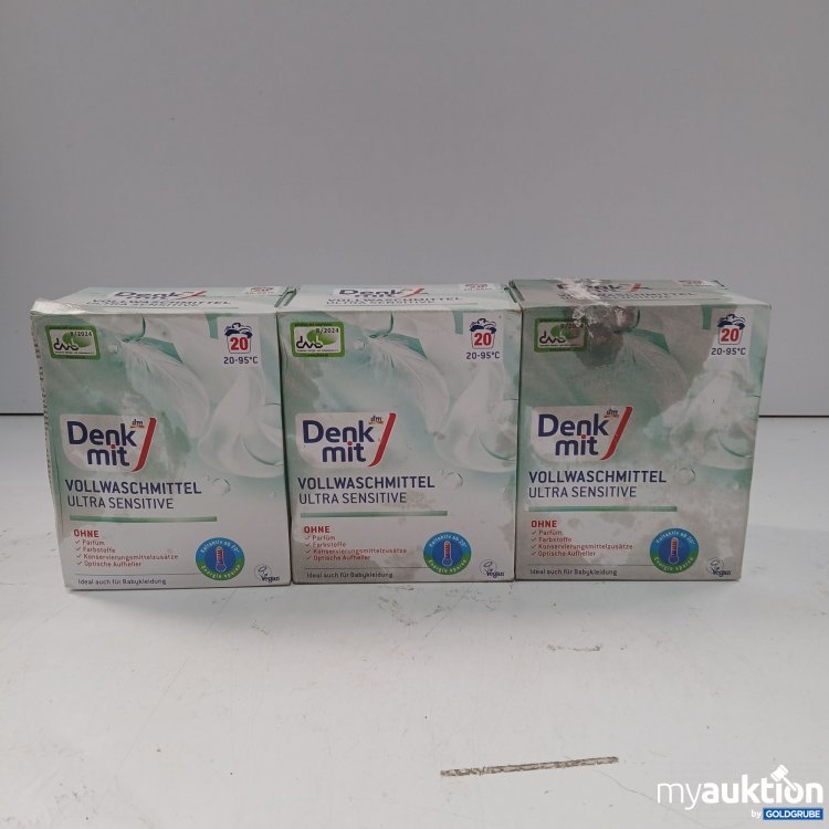 Artikel Nr. 963097 Artikel Nr. 963097: Denk mit Vollwaschmittel 3x1,35kg