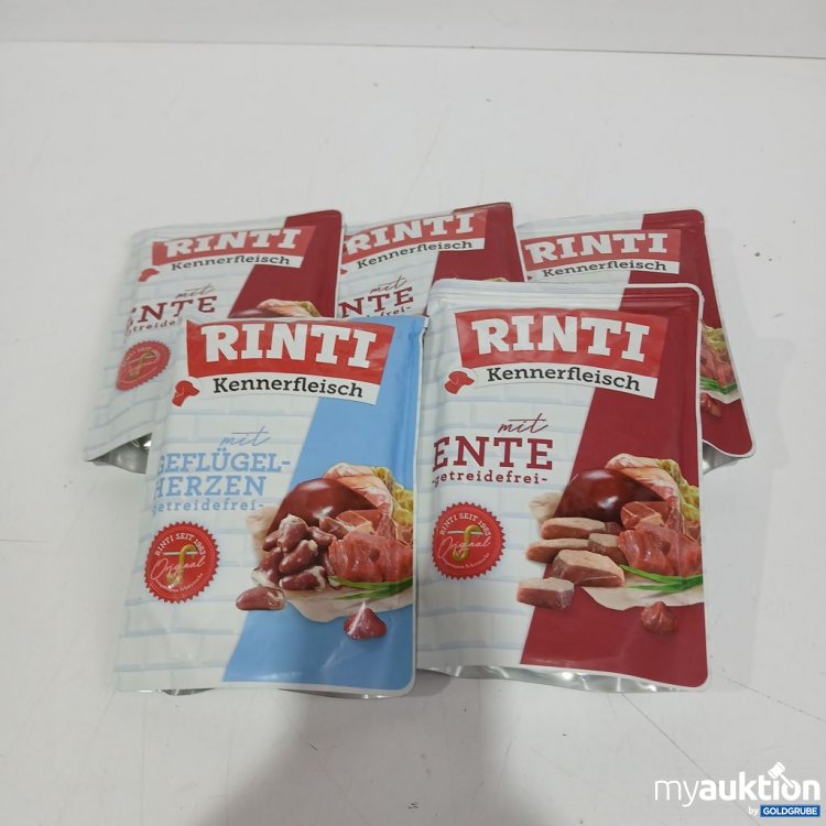 Artikel Nr. 968097 Artikel Nr. 968097: Rinti Kennerfleisch mit Ente und geflügelherzen 5x400g
